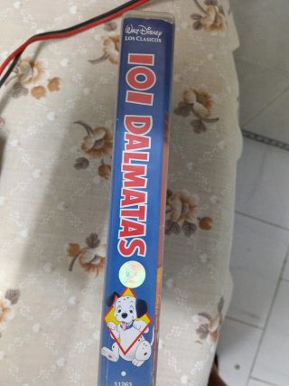 101 Dálmatas VHS Clásicos Disney Español