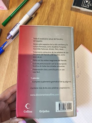 Collins pocket plus francés français-espagnol, ...