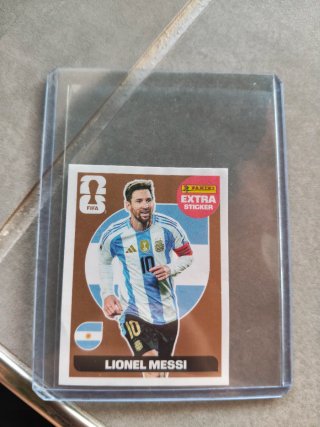 Panini Extra Sticker Lionel Messi Mundial 2026