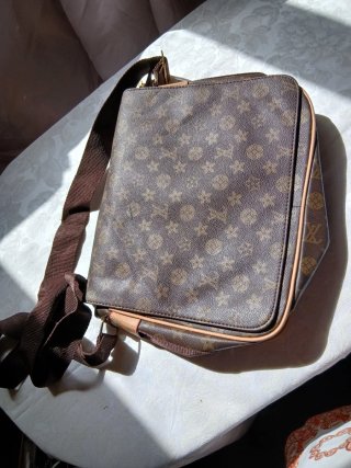Borsa Marrone Cm 35x26