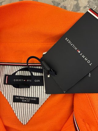 Camiseta Tommy Hilfiger Naranja Talla S/M