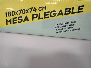 Tavolo pieghevole da campeggio
