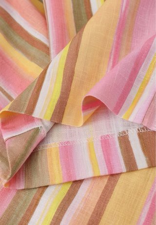 Pantalones rayas rosa y amarillo
