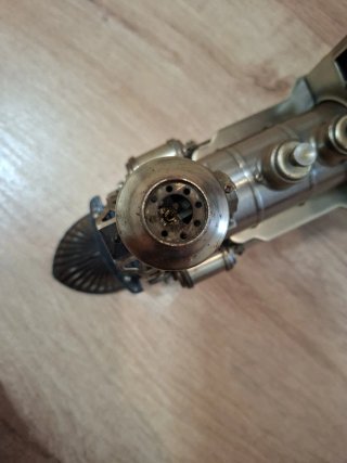 Mechero antiguo tren vapor
