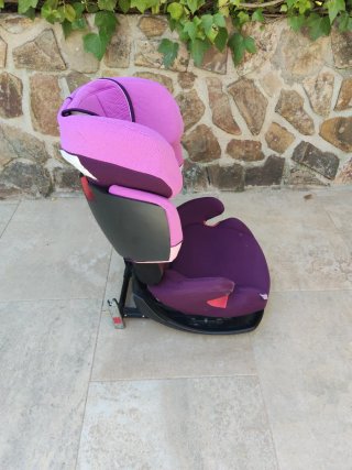 Silla Cybex Morada y Rosa