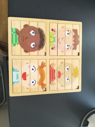 Puzzle de emociones para niños