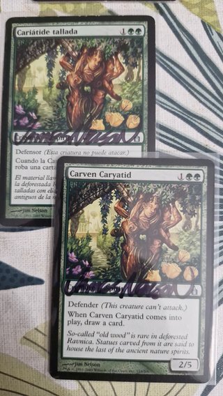 Cartas Magic firmadas - Jim Nelson