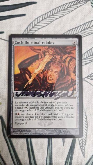 Cartas Magic firmadas - Jim Nelson