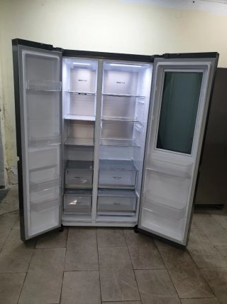 Frigorífico LG Negro/Acero 179×92cm Clase F