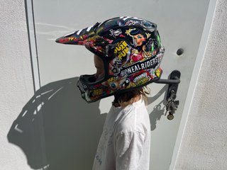 Casco Motocross O'Neal Sonus Youth Crank Multi