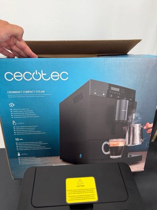 Cafetera Cecotec Cumbia Cremmaet Compact Steam