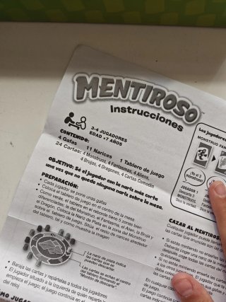 Juego de mesa Mentiroso Bizak