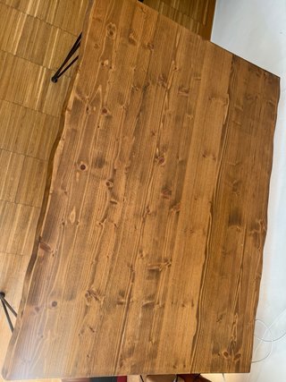 Mesa Blenom Madera y Metal Diseño