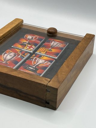Set 4 Zippo FC Barcelona Trofeos Incluye Expositor