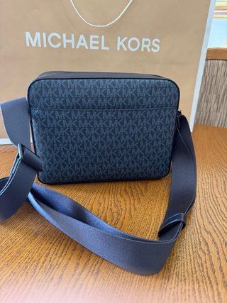 Michael Kors Cooper Medium Signature Logo Camera