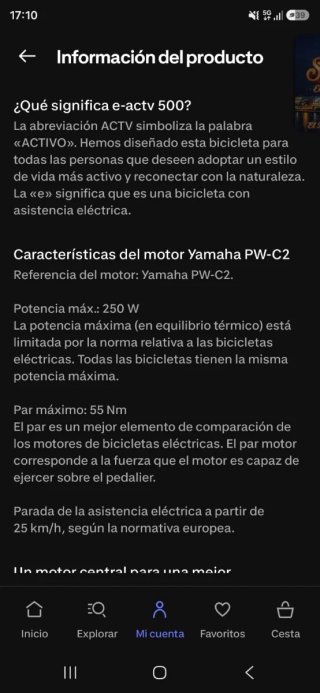 Bicicleta Eléctrica Decathlon Rockrider