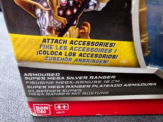 Power Rangers Super Megaforce Silver Ranger 18cm