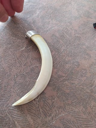 Colgante engarzado plata