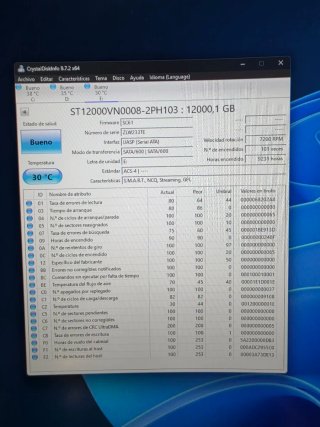 2x12Tb (24Tb) Seagate IronWolf NAS Disco Duro