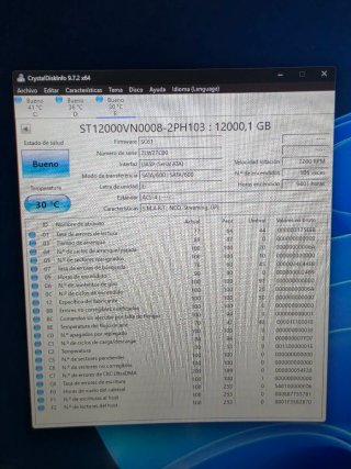 2x12Tb (24Tb) Seagate IronWolf NAS Disco Duro