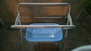 Bañera y cambiador para bebé