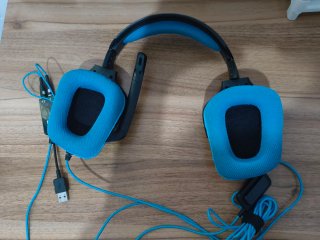 Logitech G430 Auriculares Gaming Azul/Negro