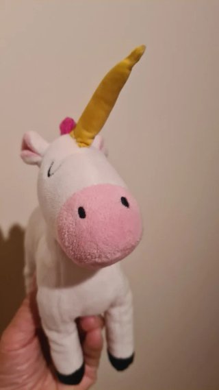 Peluche Unicórnio Macio para Bebé.  17 cm