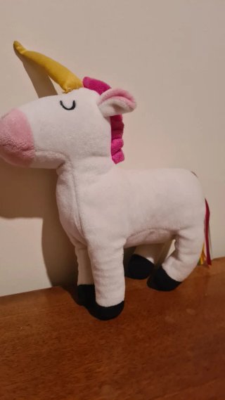 Peluche Unicórnio Macio para Bebé.  17 cm