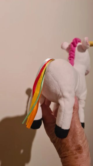 Peluche Unicórnio Macio para Bebé.  17 cm