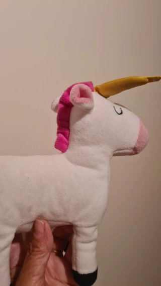 Peluche Unicórnio Macio para Bebé.  17 cm