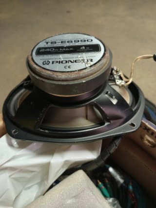 Altavoces de 3 vias Pioneer Ovalados