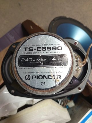 Altavoces de 3 vias Pioneer Ovalados