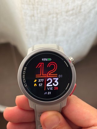 Coros Pace Pro Reloj GPS Gris/Rojo