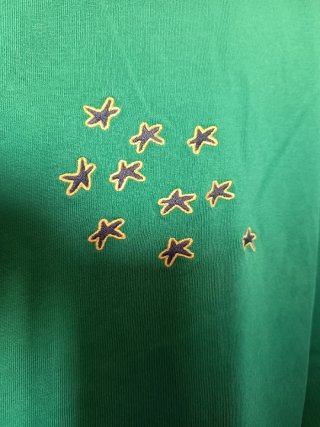 Camiseta Pull and Bear Verde Talla XL