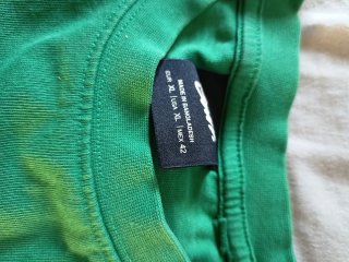Camiseta Pull and Bear Verde Talla XL