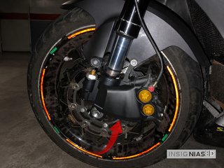 Conducto de refrigeración del freno Yamaha R6 2006
