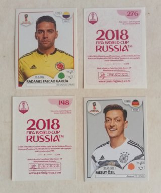 100 Cromos Mundial Rusia 2018