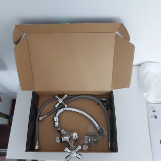 Grifería lavabo Cooke & Lewis bimando