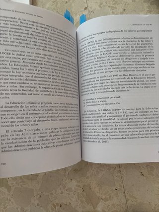La escuela de educación infantil en España