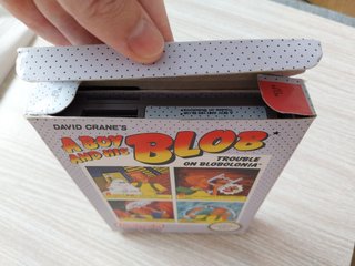 A BOY AND HIS BLOB PAL ESPAÑA NINTENDO NES