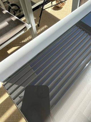 Mesa de terraza con 8 sillas