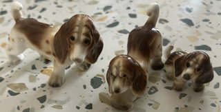 Set 3 Miniature Basset Hound