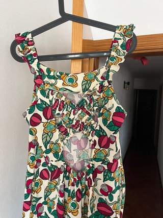 Mono largo estampado 100% viscosa