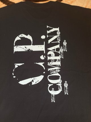 Camiseta CP Company Negra Talla L