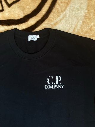 Camiseta CP Company Negra Talla L