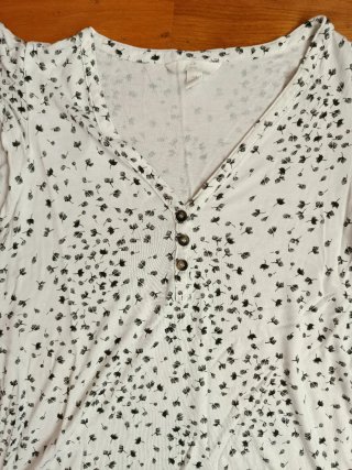 Camiseta premamá H&M estampada Talla S