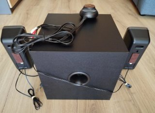 Altavoces Woxter Big Bass 2.1 Negro/Gris