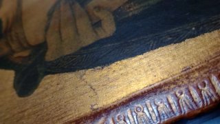 Dipinto su legno copia di Piermatteo d'Amelio