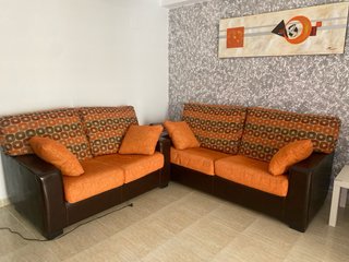 Divano 2 posti + 3 posti (letto)