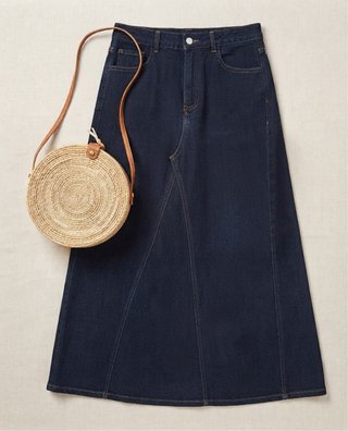 Denim Skirt de mujer talla M + bolso GRATIS